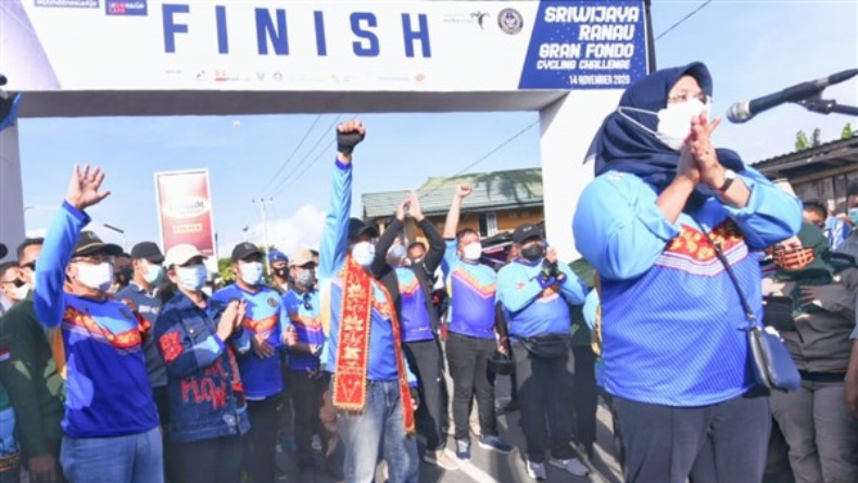 Herman Deru Siapkan Mobil untuk Pemenang Sriwijaya Ranau Gran Fondo 2020