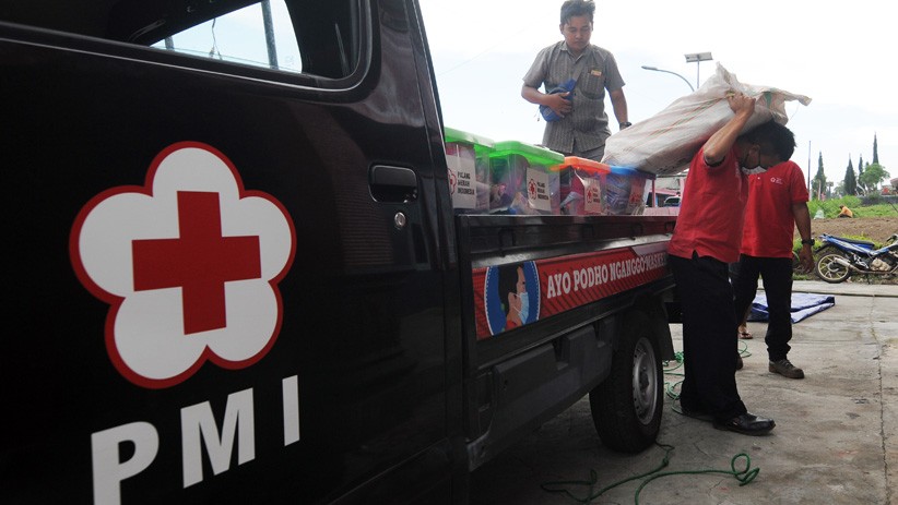 PMI Boyolali Suplai Perlengkapan Pengungsi Gunung Merapi - Bagian 2