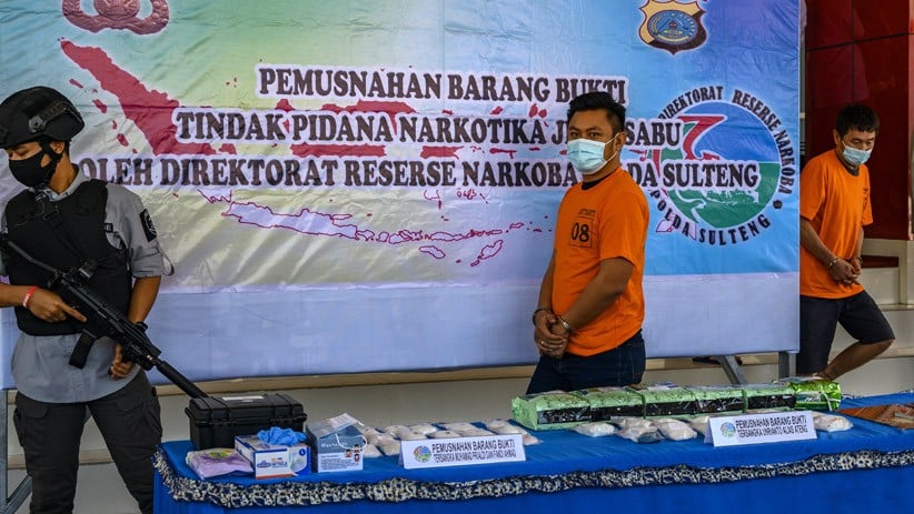 Polda Sulteng Musnahkan 8,46 Kg Sabu - Bagian 2