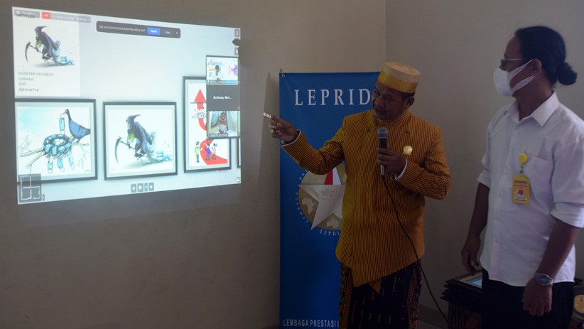 Pameran Kartun Edukasi Respons Covid-19 Karya Seniman Mancanegara secara Virtual - Bagian 3