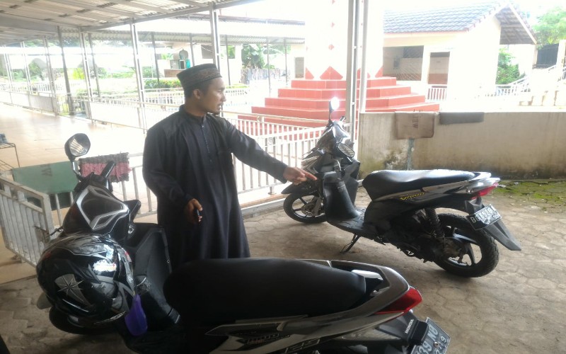 Enam Motor Hilang di Masjid Al-Ihsan Palembang, Pelaku Belum Terungkap