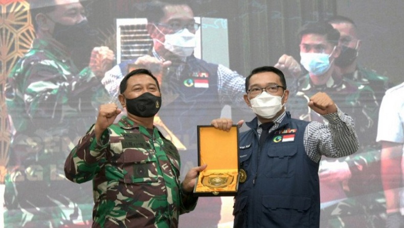 Ridwan Kamil Minta Prajurit TNI Jadi Relawan Penyuntik Vaksin Covid-19