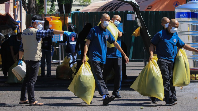 Pasien Covid-19 Sembuh di RS Lapangan Kogabwilhan II Surabaya Capai 3.160 Orang - Bagian 2