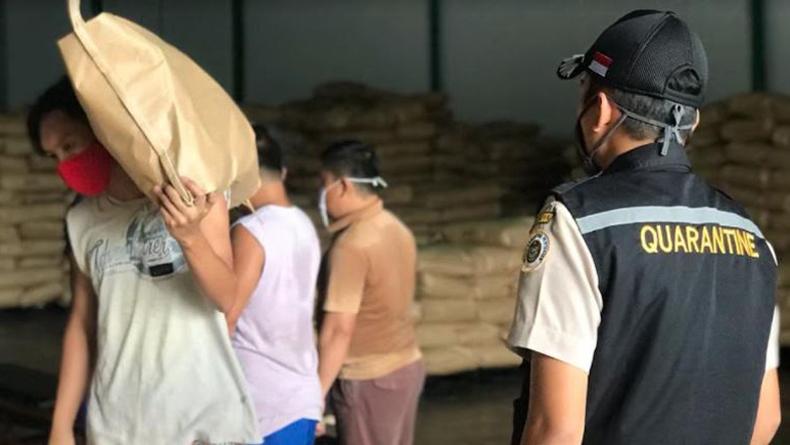 Sulut Ekspor 193,4 Ton Kelapa Parut secara Serentak Keempat Negara Sekaligus