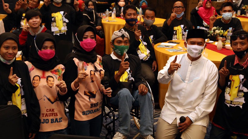 Pilkada Sidoarjo, Penyandang Disabilitas Dukung Calon Ini - Bagian 3