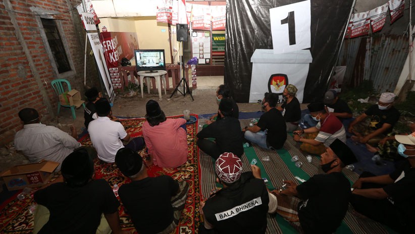 Bala Bhineka Gelar Nobar Debat Pilkada Surabaya - Bagian 3