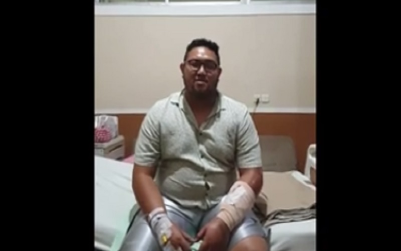 Viral Mobil Ayla Seruduk CBR 1000RR SP, Ini Kronologi Versi Pemotor