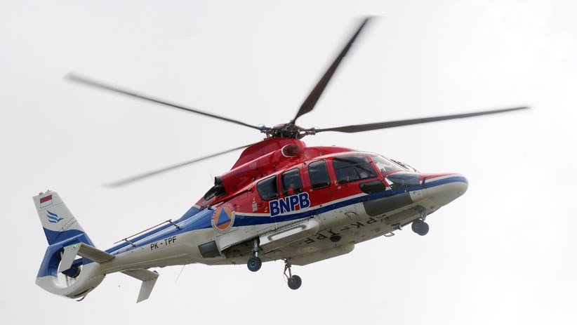 Merangin Gempar, Suara Ledakan Terdengar Kencang usai Helikopter BPBD Melintas