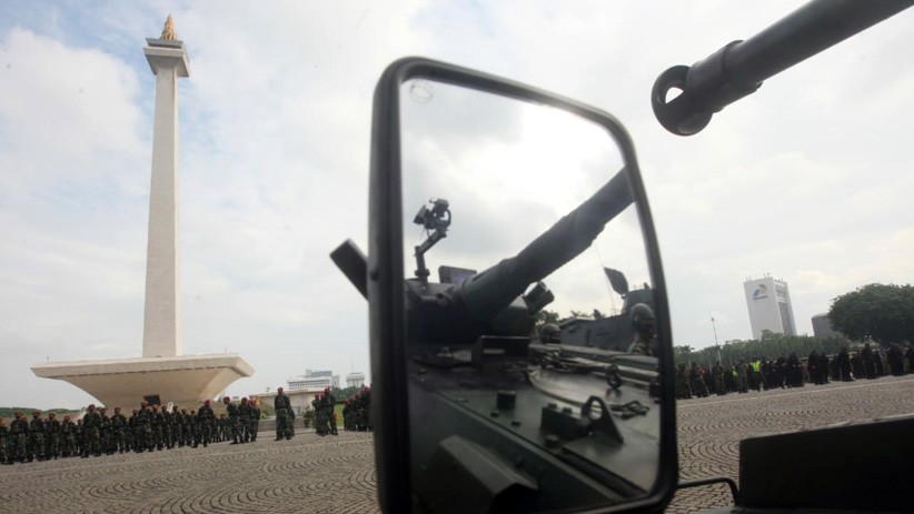 Kodam Jaya Gelar Apel Pasukan Pengamanan Pilkada 2020 dan Penanggulangan Bencana - Bagian 6