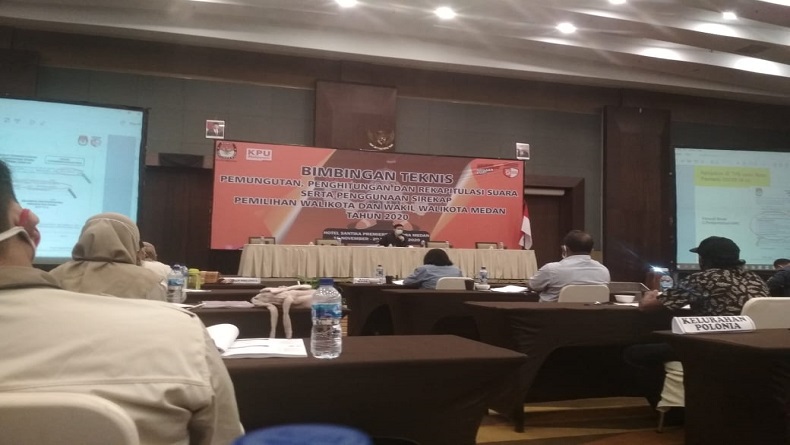 KPU Medan Jamin Hak Pilih Penderita Covid-19