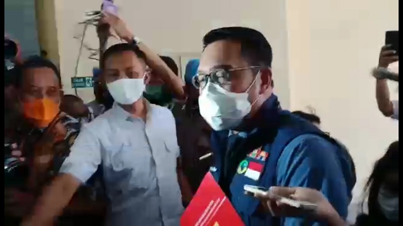 Bawa Map Merah, Ridwan Kamil Penuhi Undangan Bareskrim soal Kerumunan di Bogor