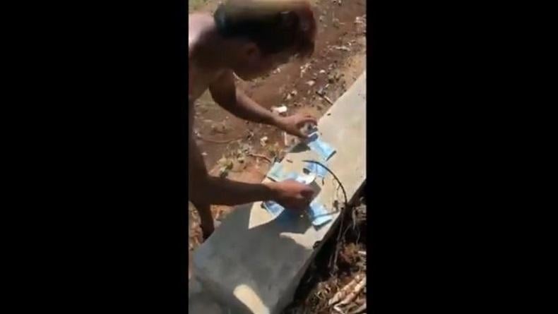 Warga Batang Digegerkan dengan Banjir Uang Rp100.000 dan 50.000 di Saluran Irigasi