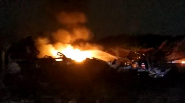  Gudang Plastik di Mojokerto Terbakar untuk Ke-2 Kali, Api Diduga Berasal dari Aktivitas Pengelasan