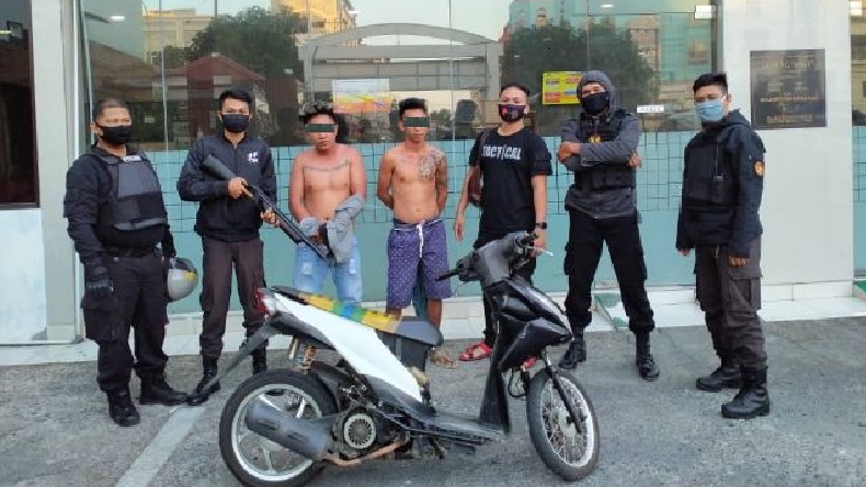 Bawa Senapan Angin, Dua Pemuda Pencuri Anjing di Manado Ditangkap Polisi