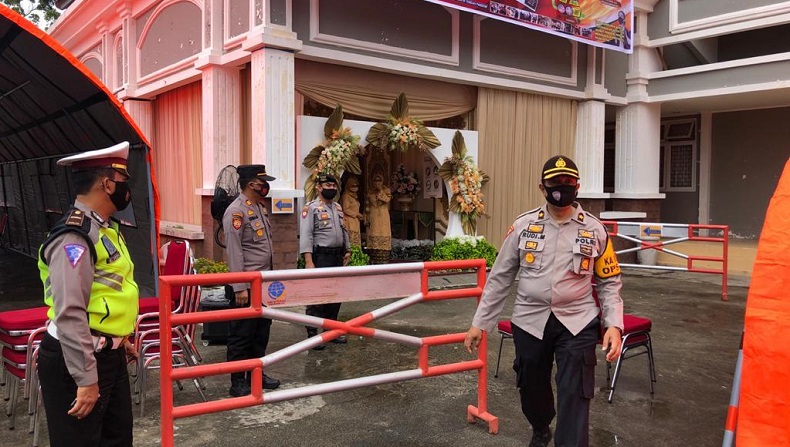 Polisi Bubarkan Pesta Pernikahan Anak Kepala Pelaksana BPBD Limapuluh Kota