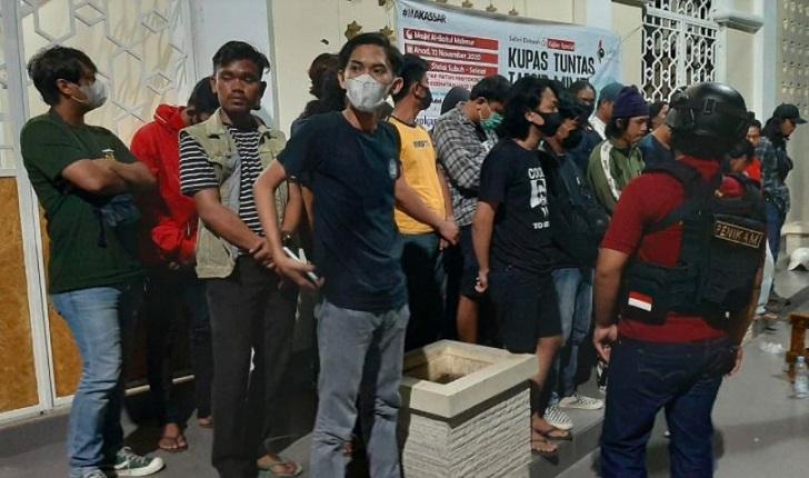 Rayakan Ultah, 33 Pemuda di Makassar Pesta Miras di Pelataran Masjid