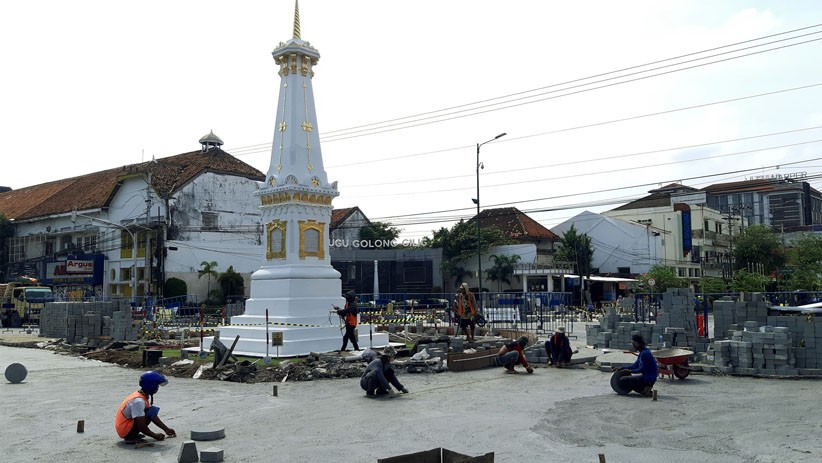 Proyek Revitalisasi Kawasan Tugu Pal Putih Yogyakarta - Bagian 4