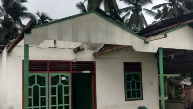 2 Rumah di Mukomuko Rusak Usai Disapu Angin Puting Beliung