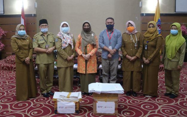 Pemkot Mataram Terima Bantuan Masker untuk Anak dari Save The Children