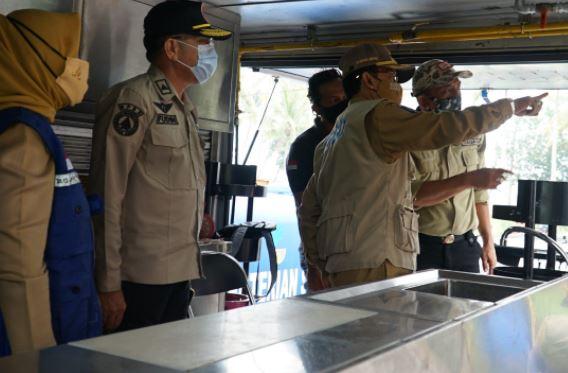 Pemkot Mataram Simulasi Pelayanan Dapur Umum Hadapi Bencana Alam