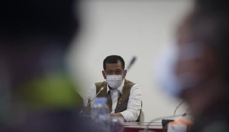 Positif Covid-19, Doni Monardo: Saya Yakin saat Lepas Masker dan Makan Itu Tertular