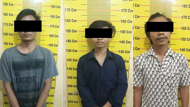 Bongkar Ruko Sebelah Tempatnya Bekerja, 3 Pemuda di Padang Bulan Ditangkap
