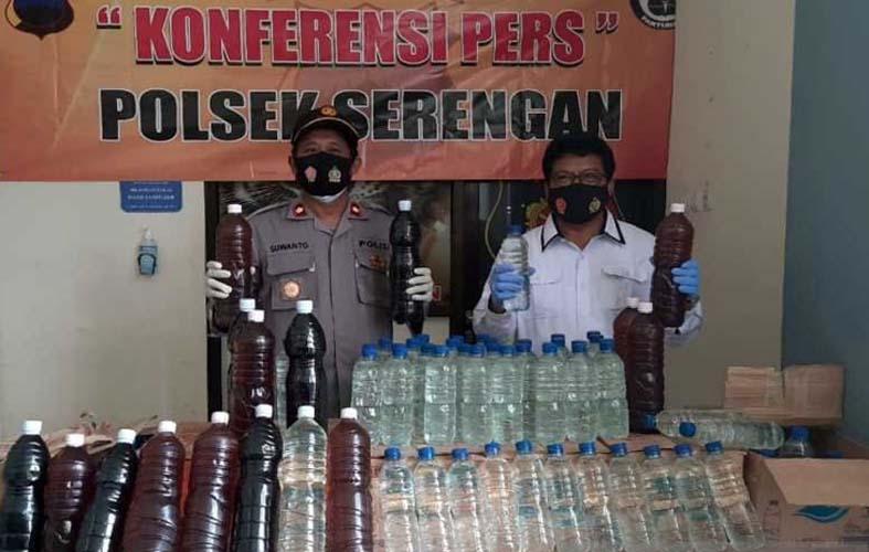 Jelang Pilwalkot Solo, Polisi Sita Ratusan Liter Miras