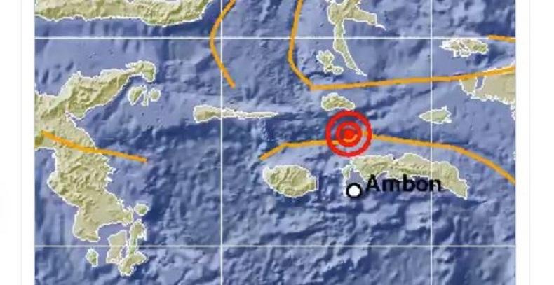 Gempa M5,1 Guncang Seram Bagian Barat, Tak Berpotensi Tsunami