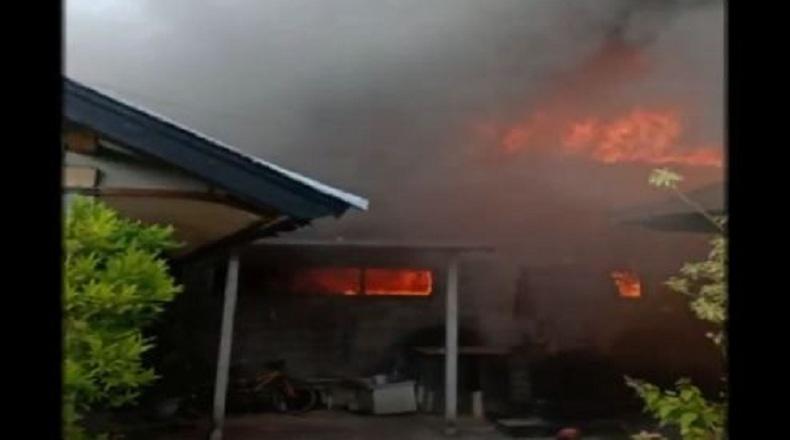 Gudang Kasur Terbakar di Badung Bali, Kerugian Capai Miliaran