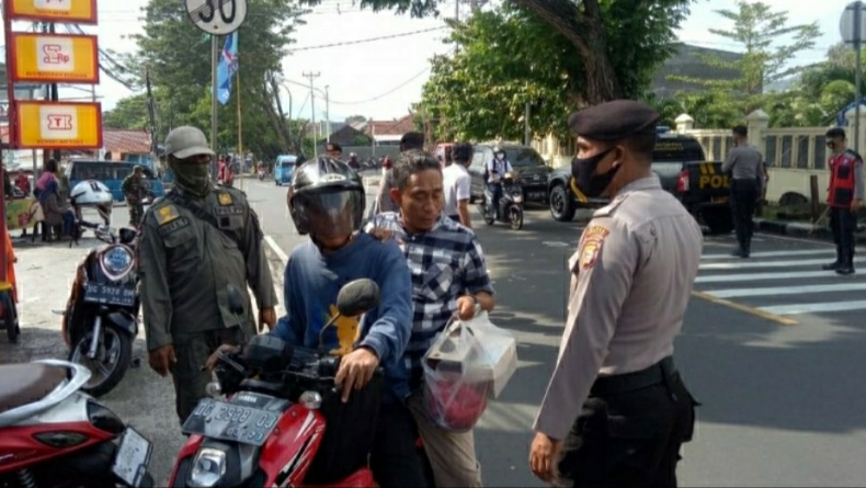 Status Kota Ternate Masuk Zona Kuning Covid, Satgas Gelar Razia Protokol Kesehatan