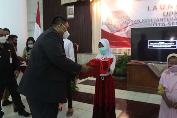 Apresiasi UPKSAI Kota  Semarang, Unicef Bantu 5 Box Recreational dan Hygine Kits