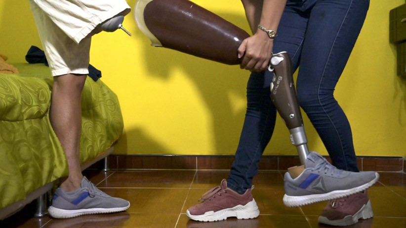 Semangat Eks Tentara Kolombia Tanpa Tangan, Kaki dan Mata Latihan Balap Sepeda - Bagian 5