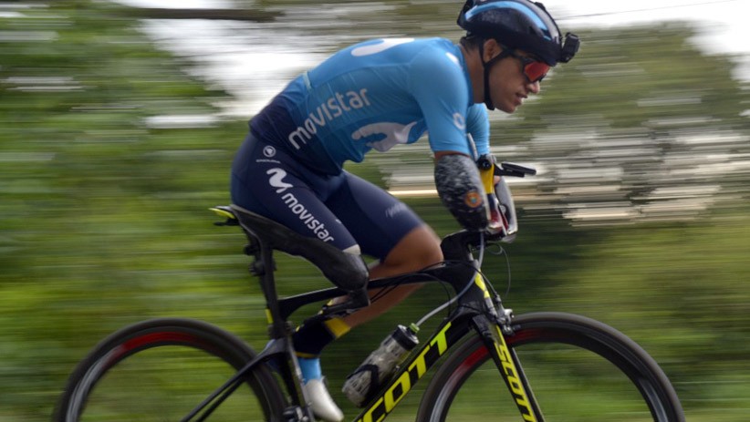 Semangat Eks Tentara Kolombia Tanpa Tangan, Kaki dan Mata Latihan Balap Sepeda - Bagian 1