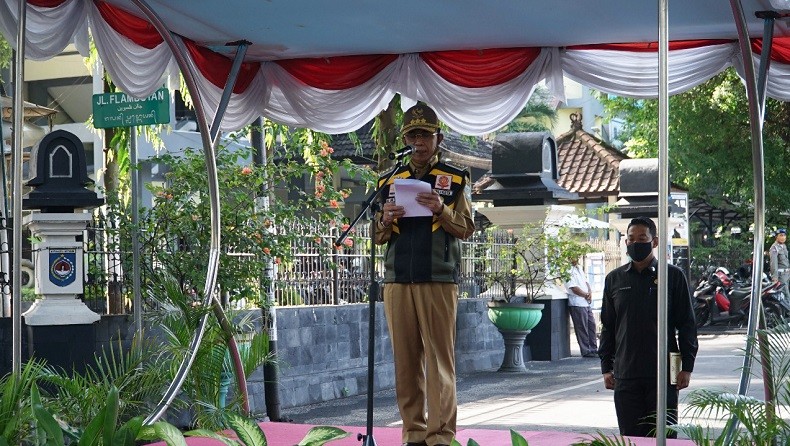 Wali Kota Ahyar Abduh Pimpin Apel Siaga Pengamanan Pilkada Kota Mataram 2020