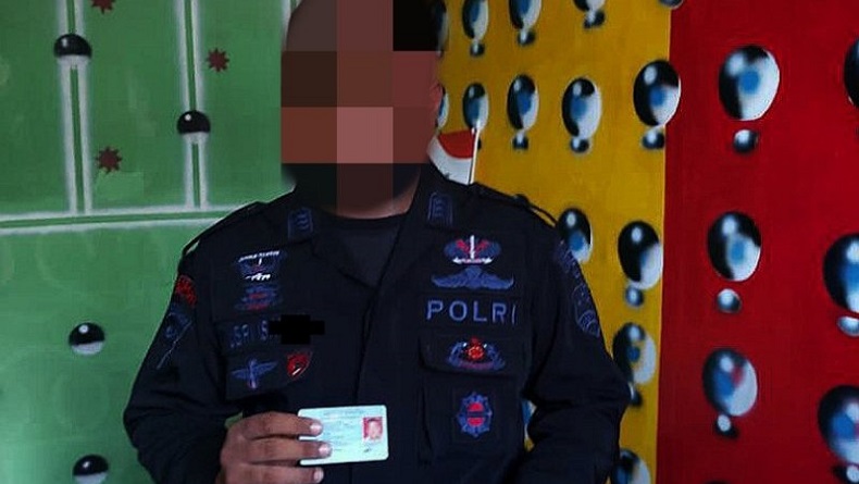 Brimob Gadungan Ditangkap, Dapat Seragam Ditukar Burung Cenderawasih