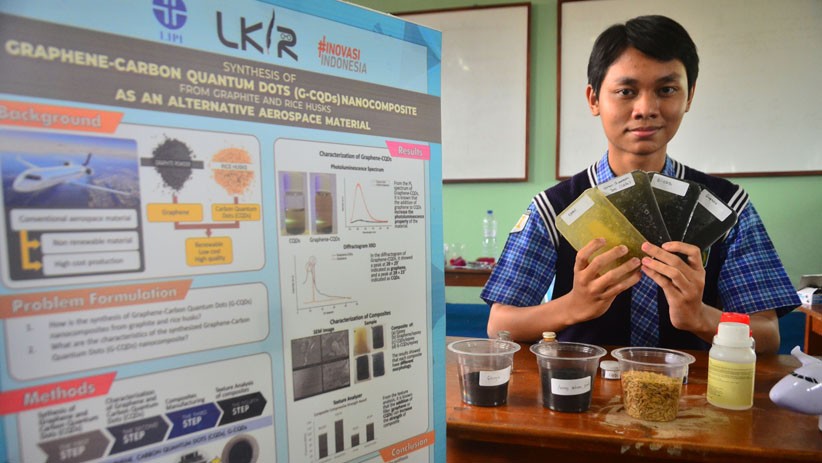 Pelajar Kudus Temukan Material Alternatif Bahan Pesawat Terbang - Bagian 2
