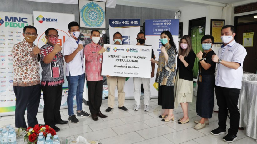 MNC Peduli, Pemprov DKI dan Apjatel Kolaborasi Luncurkan Internet Gratis JakWifi - Bagian 4