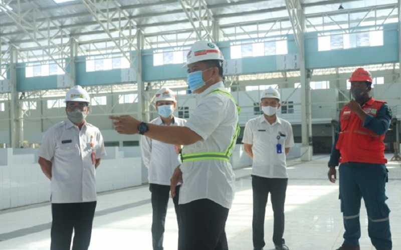 Pasar Bauntung Banjarbaru Segera Rampung, Pjs Wali Kota: Bangga, Ini Selesai di Masa Saya