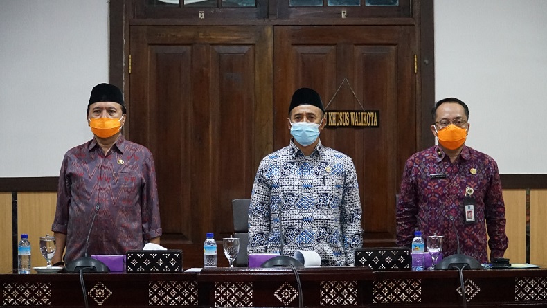 Sekda Mataram Terima Kunjungan Anggota DPD RI Achmad Sukisman, Bahas UU Omnibus Law