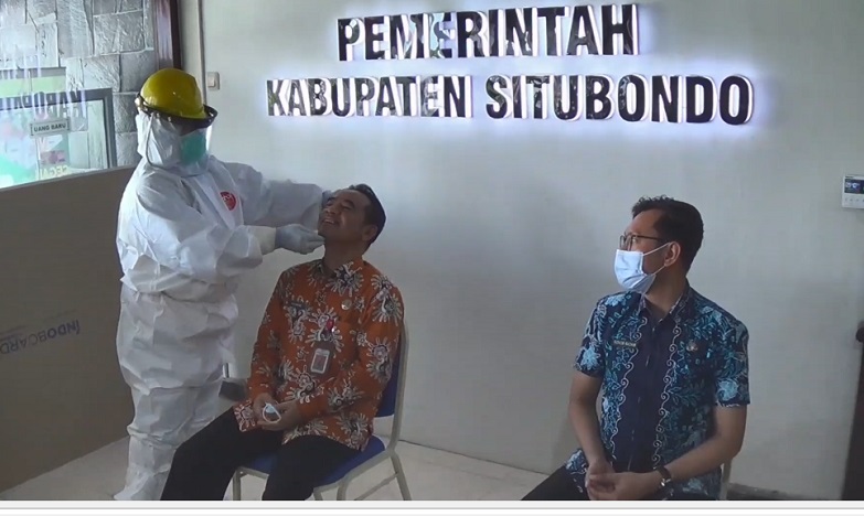Bupati Situbondo Positif Covid-19, 32 Orang yang Kontak Erat Dites Swab 