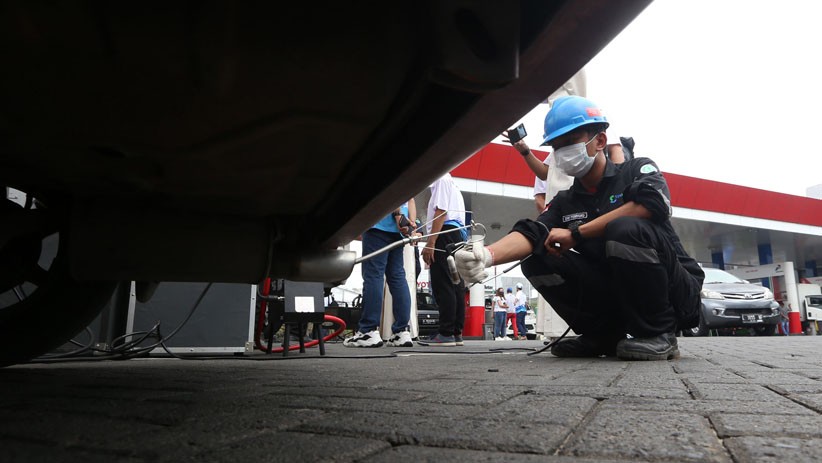 Pertamina Uji Emisi Gas Buang Kendaraan yang Gunakan BBM Berkualitas - Bagian 4