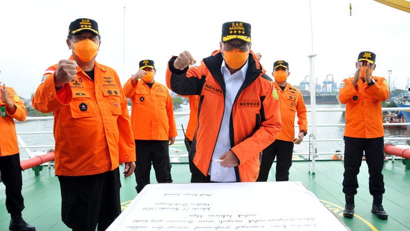 Menhub Budi Karya Sumadi Cek Kesiapan Basarnas Hadapi Cuaca Ekstrem - Bagian 1