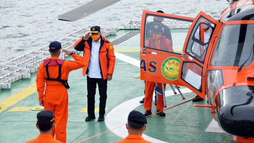 Menhub Budi Karya Sumadi Cek Kesiapan Basarnas Hadapi Cuaca Ekstrem - Bagian 2