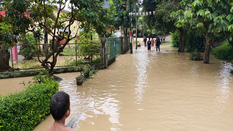 5 Kecamatan di Sergai Banjir, 5.145 Rumah Terendam