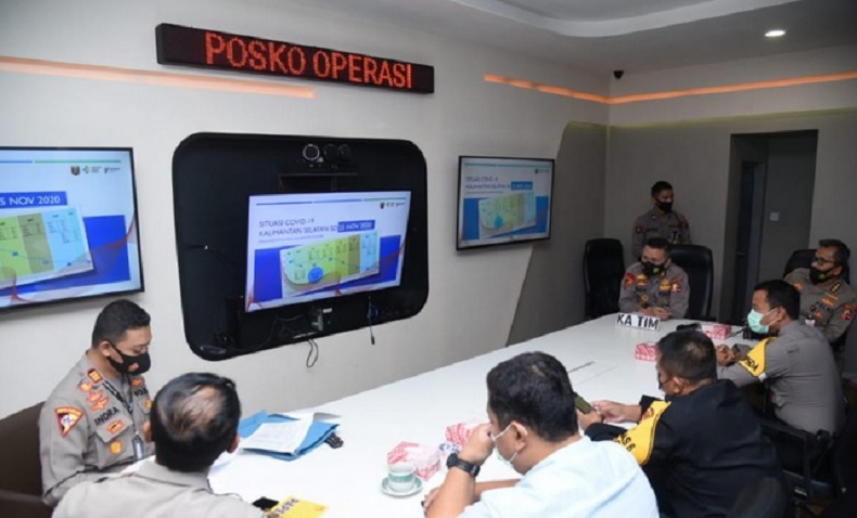 Kinerja Polda Kalsel Tangani Covid-19 Dapat Apresiasi Mabes Polri