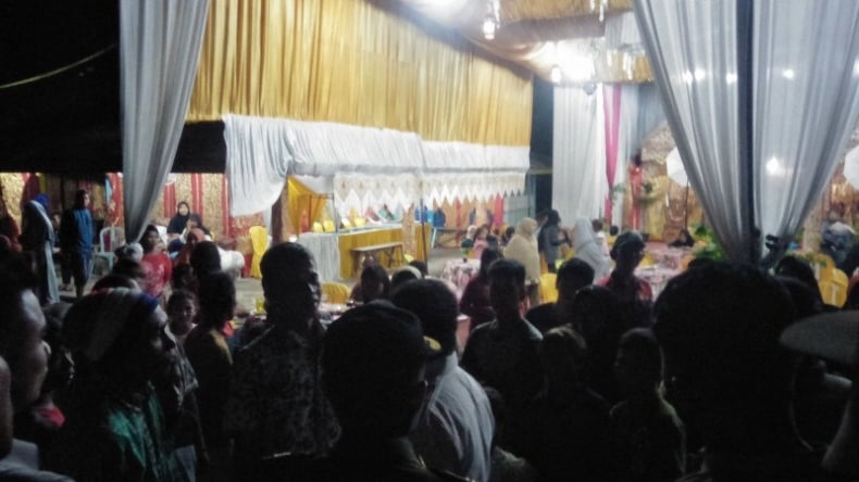 Tak Punya Izin, Hajatan di Pariaman Dibubarkan Satgas Covid
