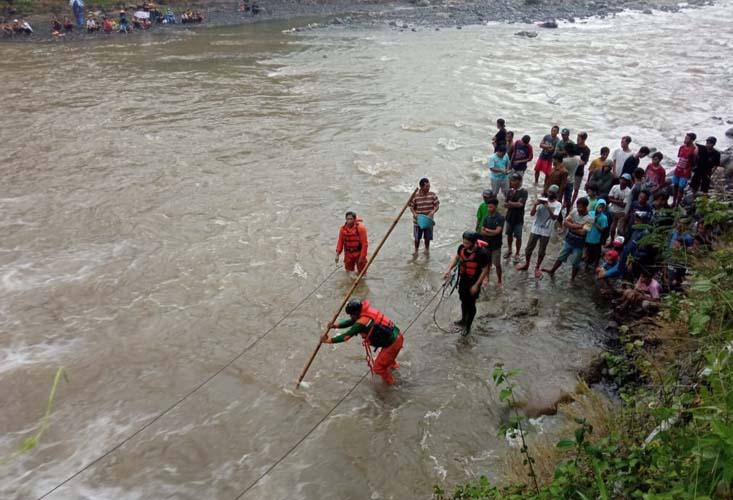 Asyik Mandi di Sungai, Remaja di Purbalingga Hilang Tenggelam Terseret Pusaran Air