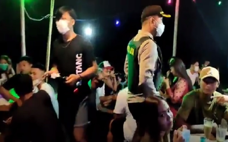 Polda Sumbar 1.189 Kali Bubarkan Kerumunan Massa