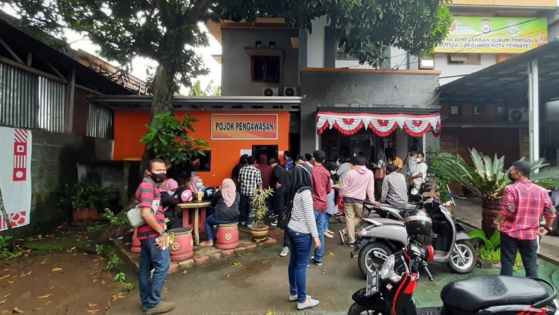 Petugas TPS di Ternate Jalani Rapid Test, 2 Kali Reaktif Akan Diganti