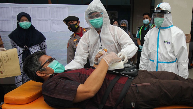 Simulasi Pemungutan Suara Pilkada Surabaya di Pelabuhan Tanjung Perak - Bagian 2